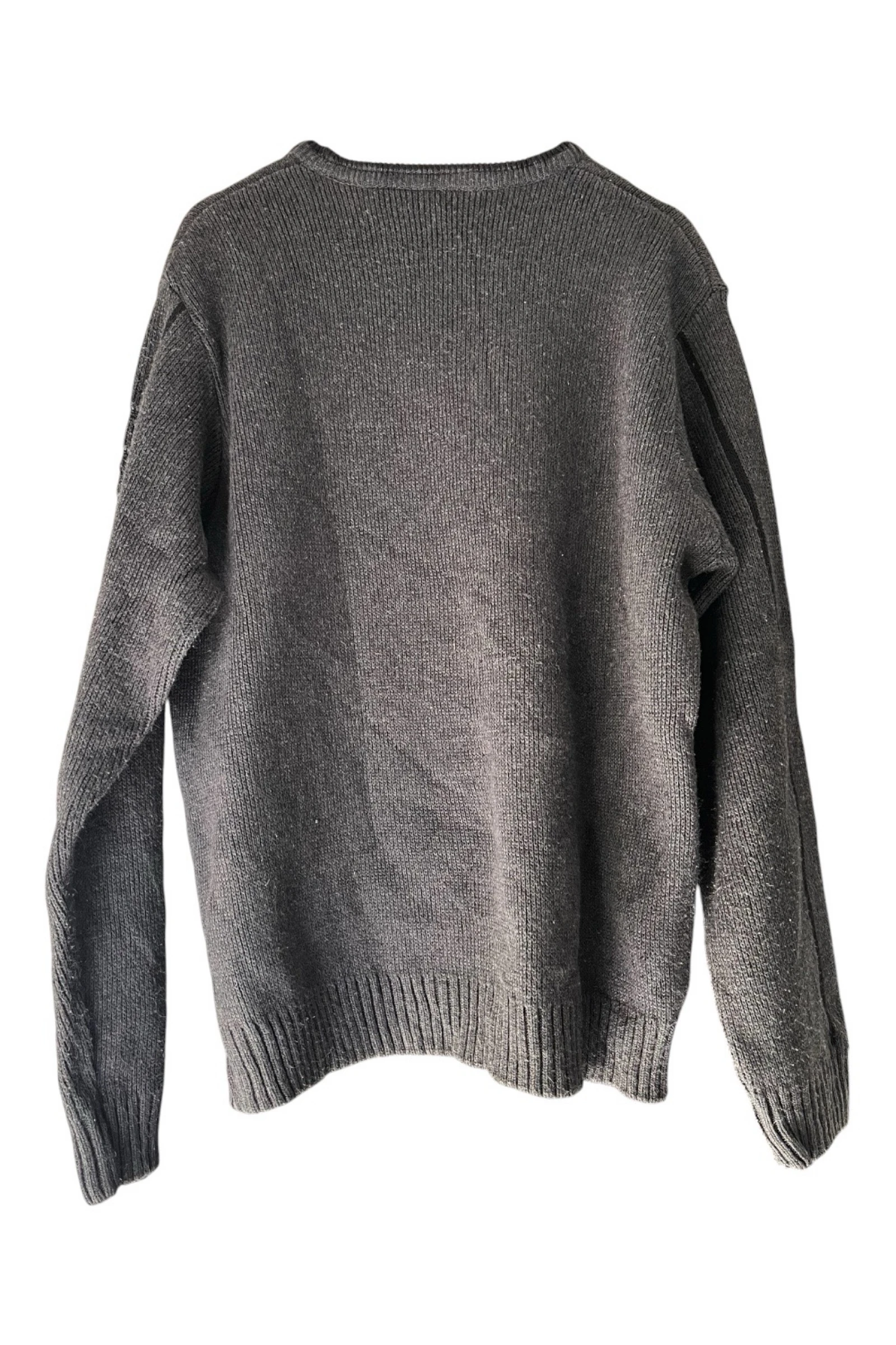 Pull vintage Lacoste homme gris taille l  – photo 2